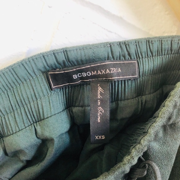 BCBG Suede Midi Skirt with Slit - Picture 5 of 5